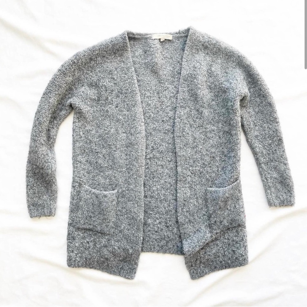 Lineamaglia Made in Italy Grey Knit Sweater Size Medium